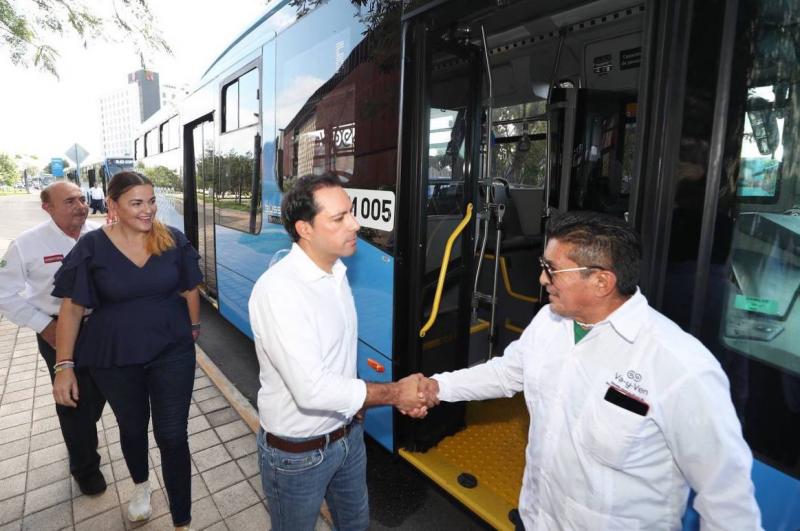 Modernización del transporte público en Yucatán