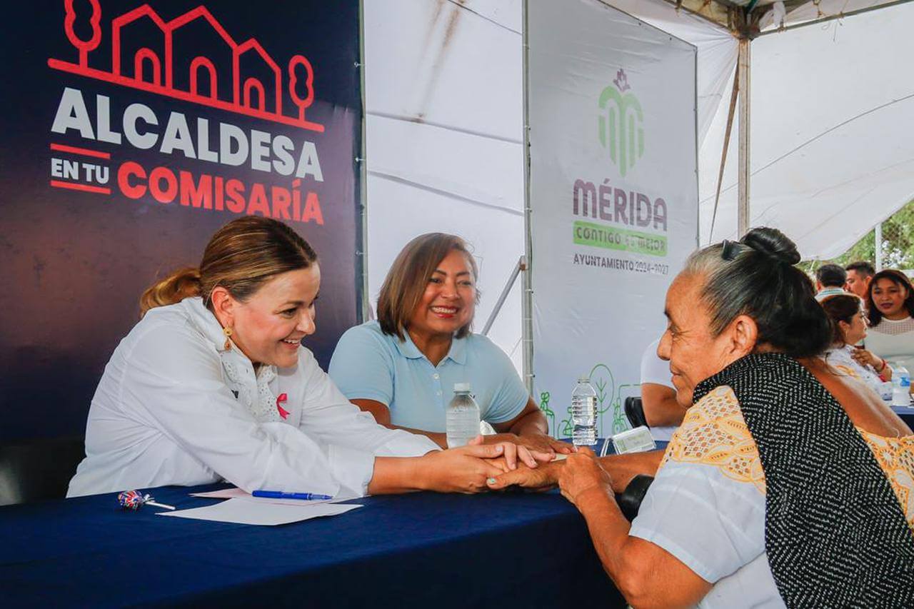 programa “Alcaldesa en tu Comisaría” a Chalmuch y Susulá