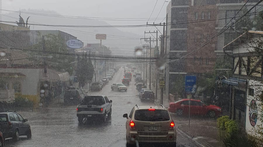 Lluvias fuertes en el istmo de tehuantepec