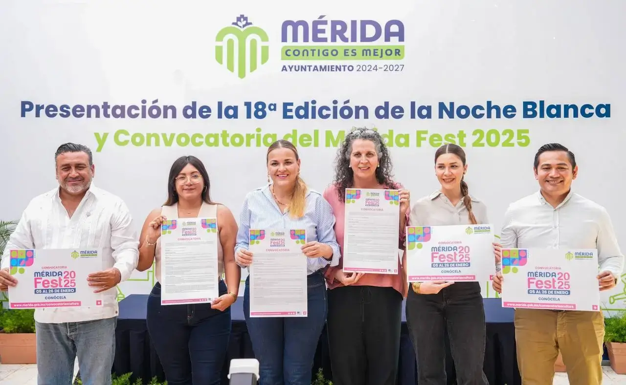 Convocatoria del Mérida Fest 2025