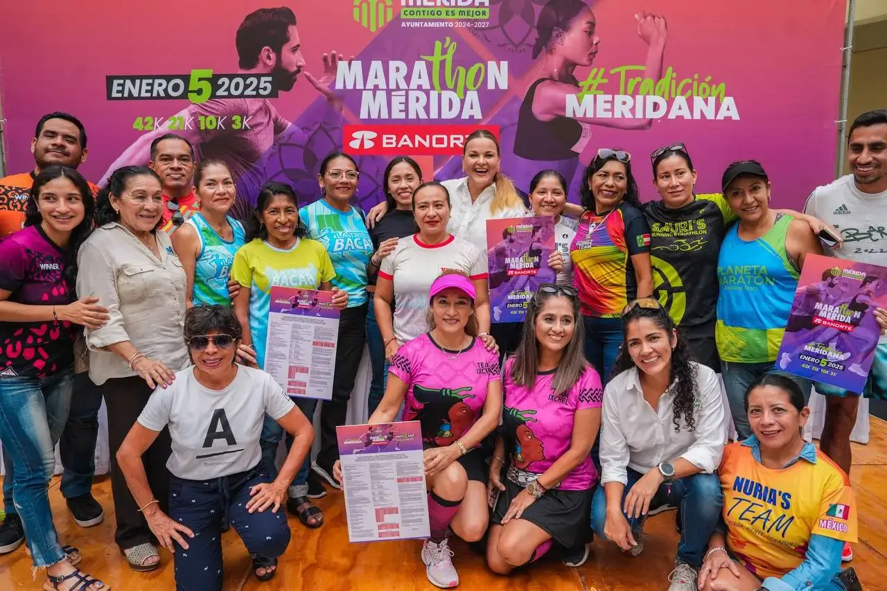 nueva ruta del “Marathón de Mérida 2025”