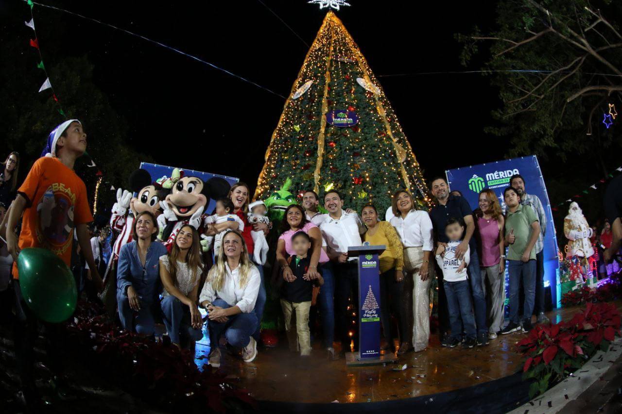 Navidad en el sur de Mérida luces, cultura y unión comunitaria