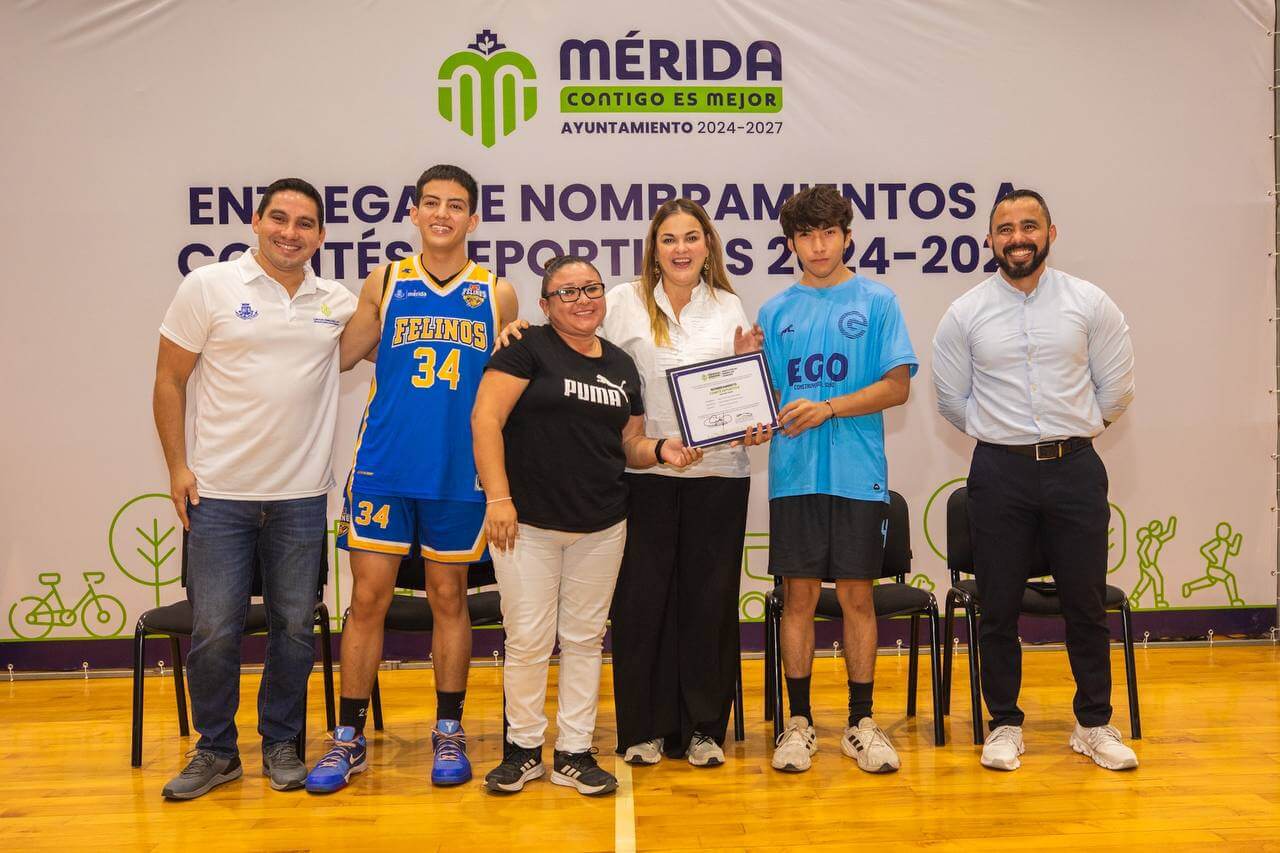 Comités deportivos en Mérida iniciativa para transformar espacios públicos