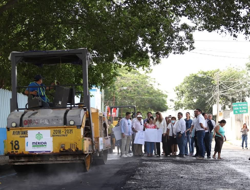 Repavimentación en Mérida 150 millones para mejorar 30 kilómetros de calles