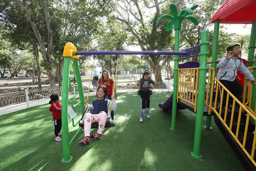 Cuatro parques renovados impulsan la calidad de vida en Mérida