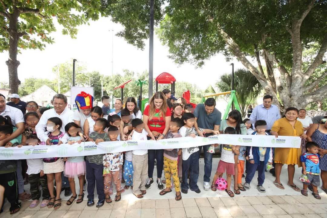 Cuatro parques renovados impulsan la calidad de vida en Mérida