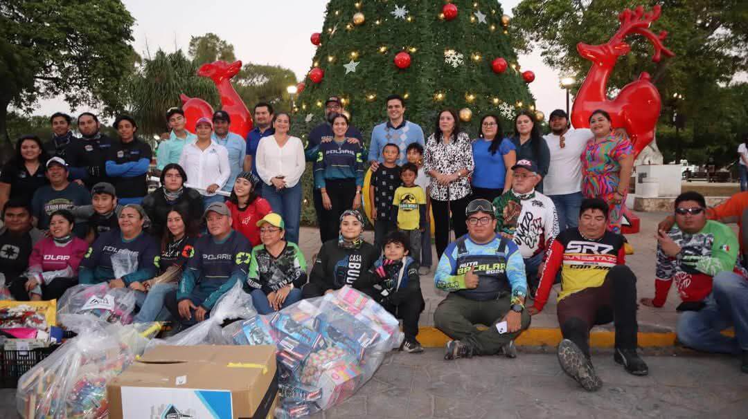 Juguetes para niños en Progreso donación solidaria por el Día de Reyes