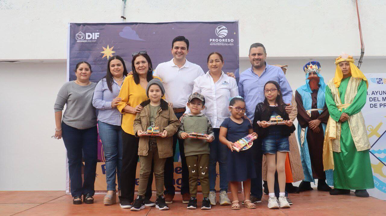 Reyes Magos en Progreso alegría y apoyo para los niños de la UBR