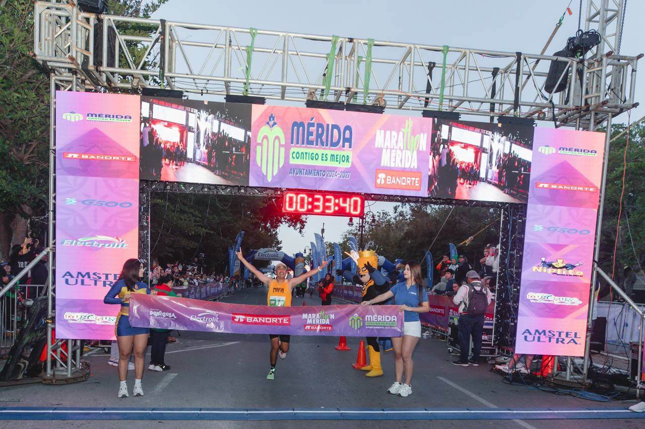 Marathón Mérida 2025: inicio de los festejos del 483 aniversario de Mérida