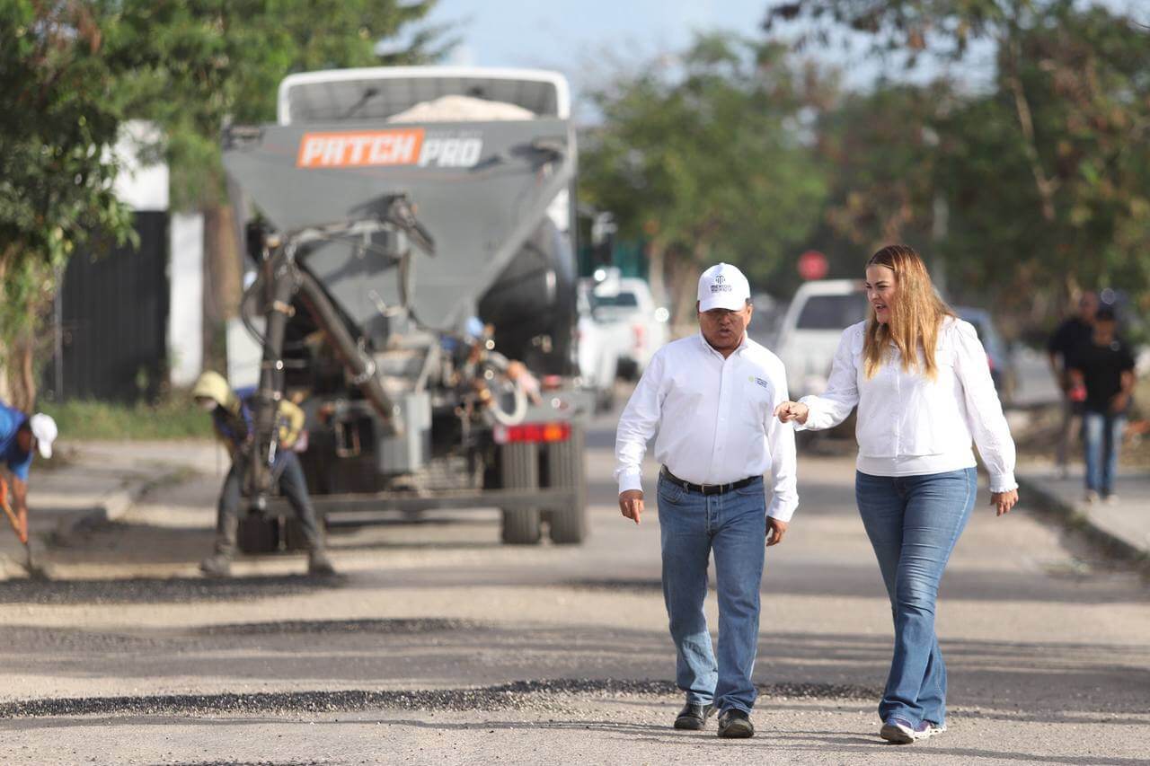 Avanza repavimentación en Mérida con trabajos en 318 colonias