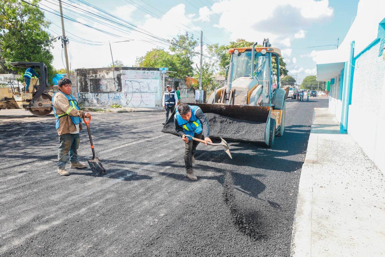 Repavimentación en la Mulsay: Mejoras viales en Mérida