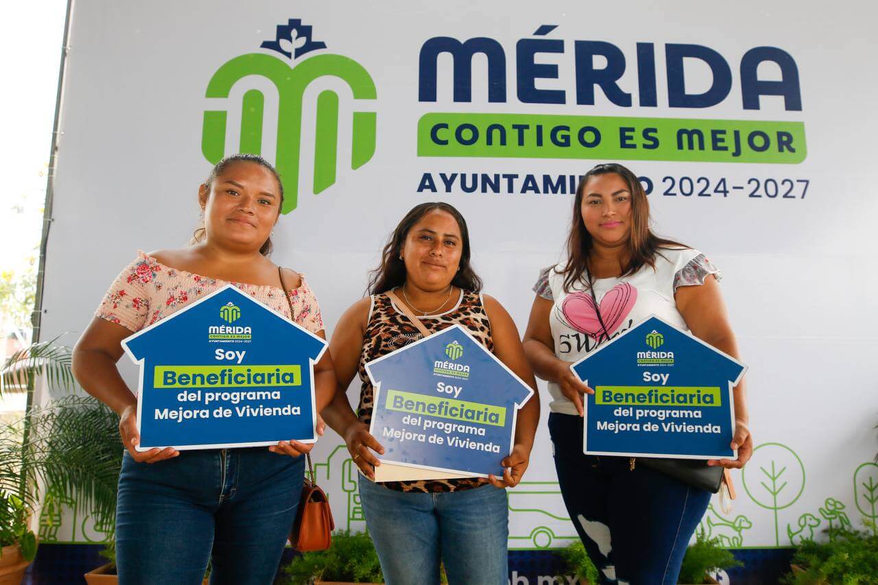 Entregan acciones de vivienda en el sur de Mérida