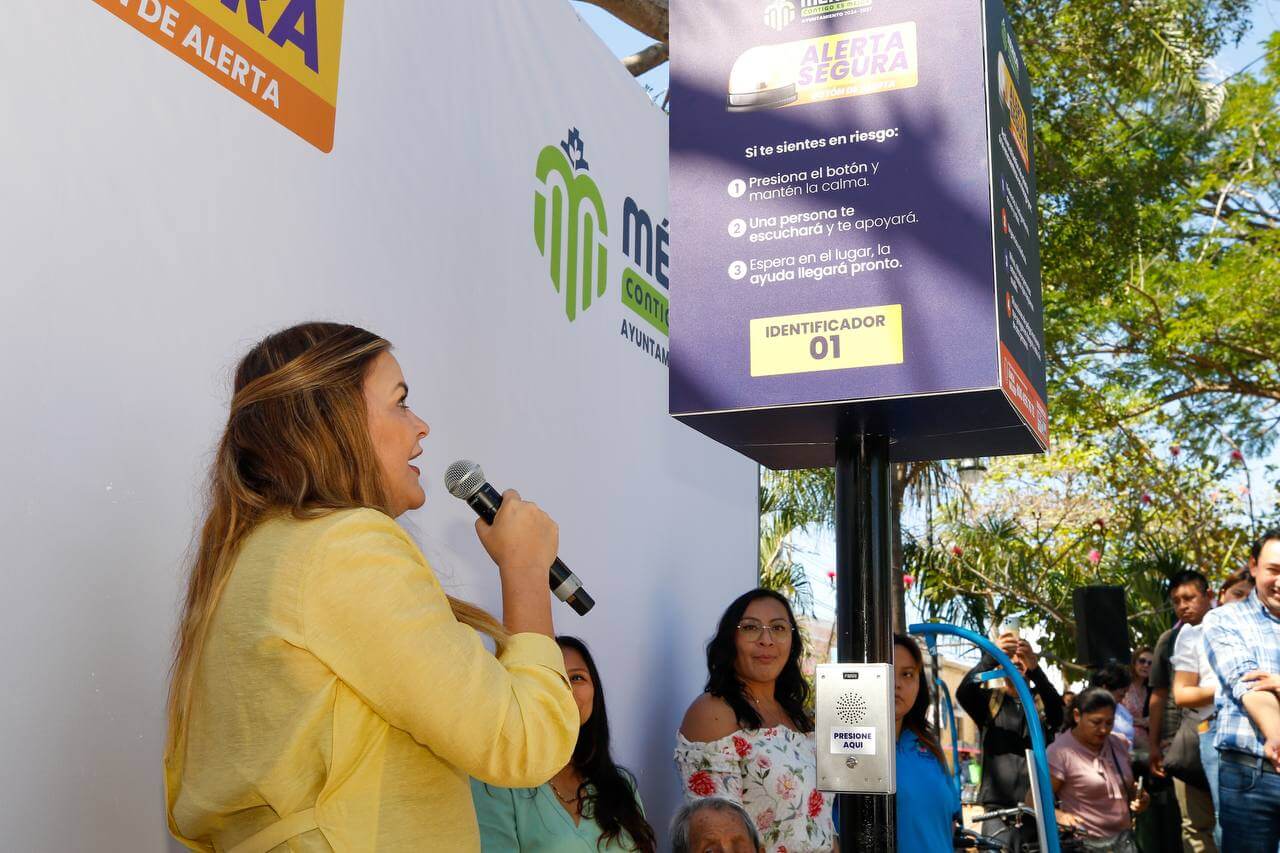 Inicio de Alerta Segura en el Centro Histórico de Mérida