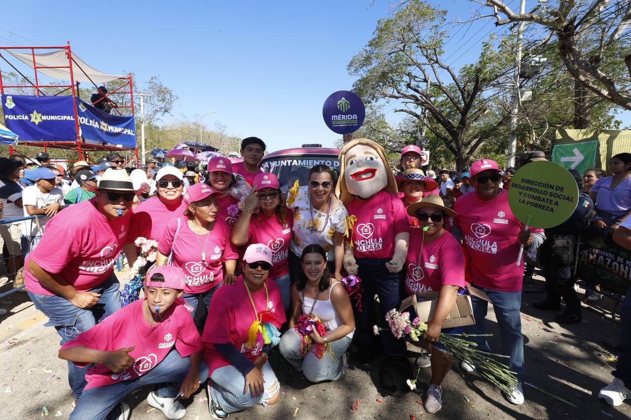 Cierra el Carnaval de Mérida con más de 350 mil asistentes