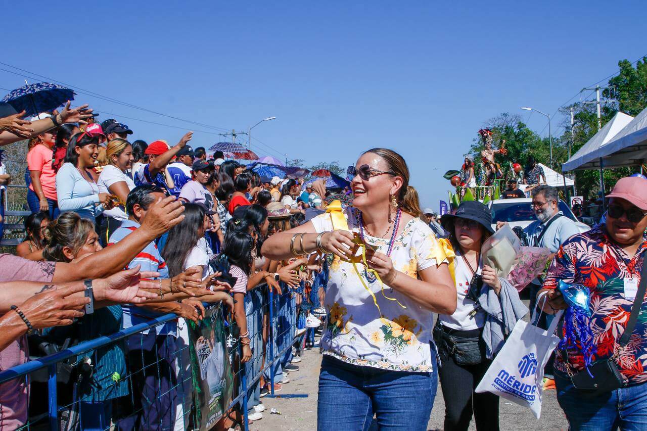 Cierra el Carnaval de Mérida con más de 350 mil asistentes