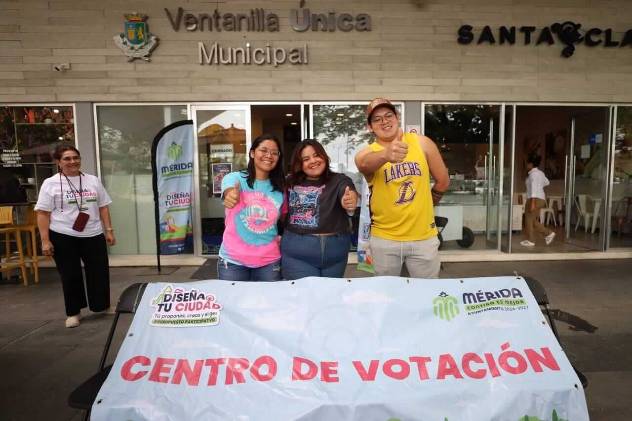 Consulta ciudadana suma 14 mil votos por obras en Mérida