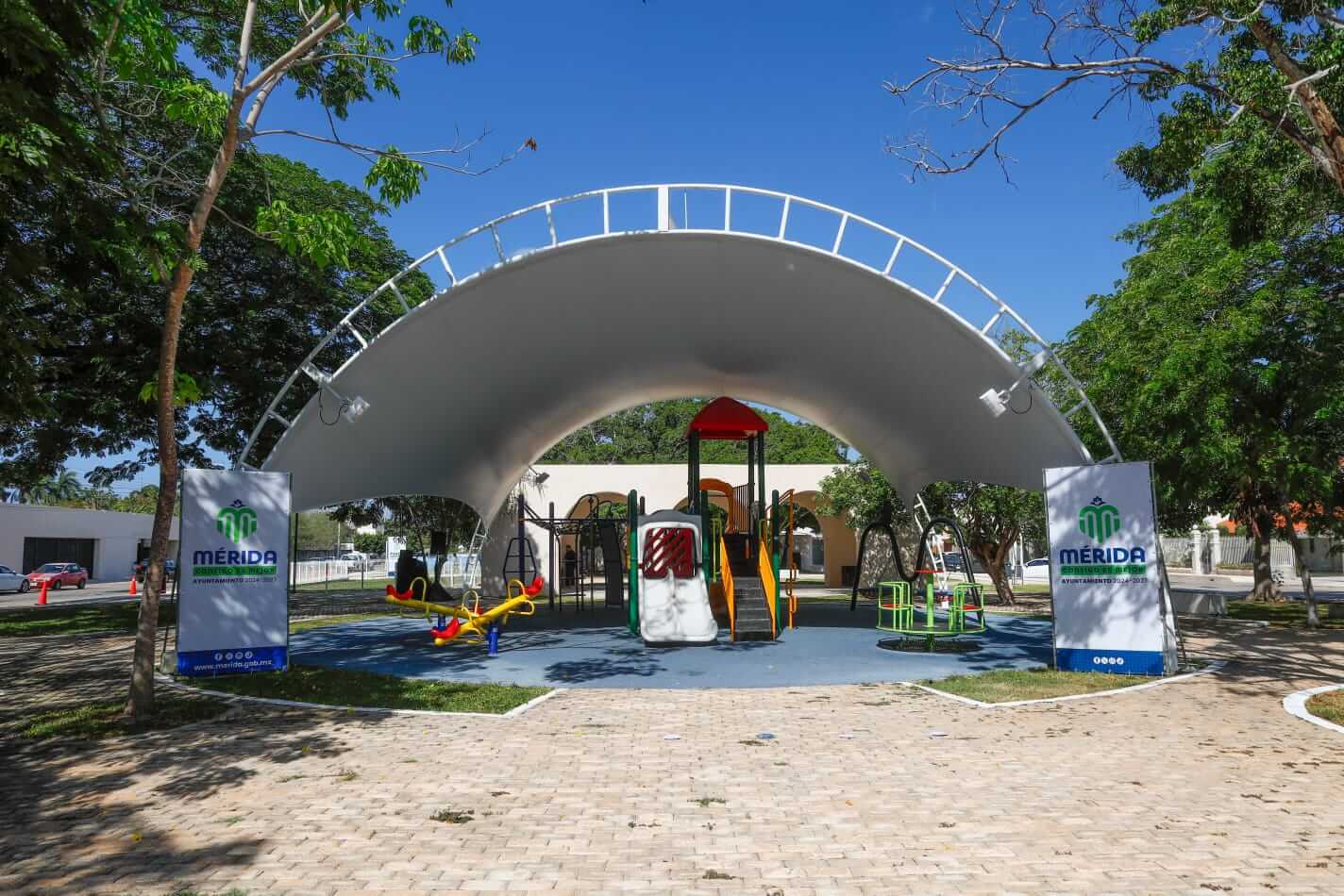 Villas La Hacienda recibe parque rehabilitado con áreas inclusivas y deportivas