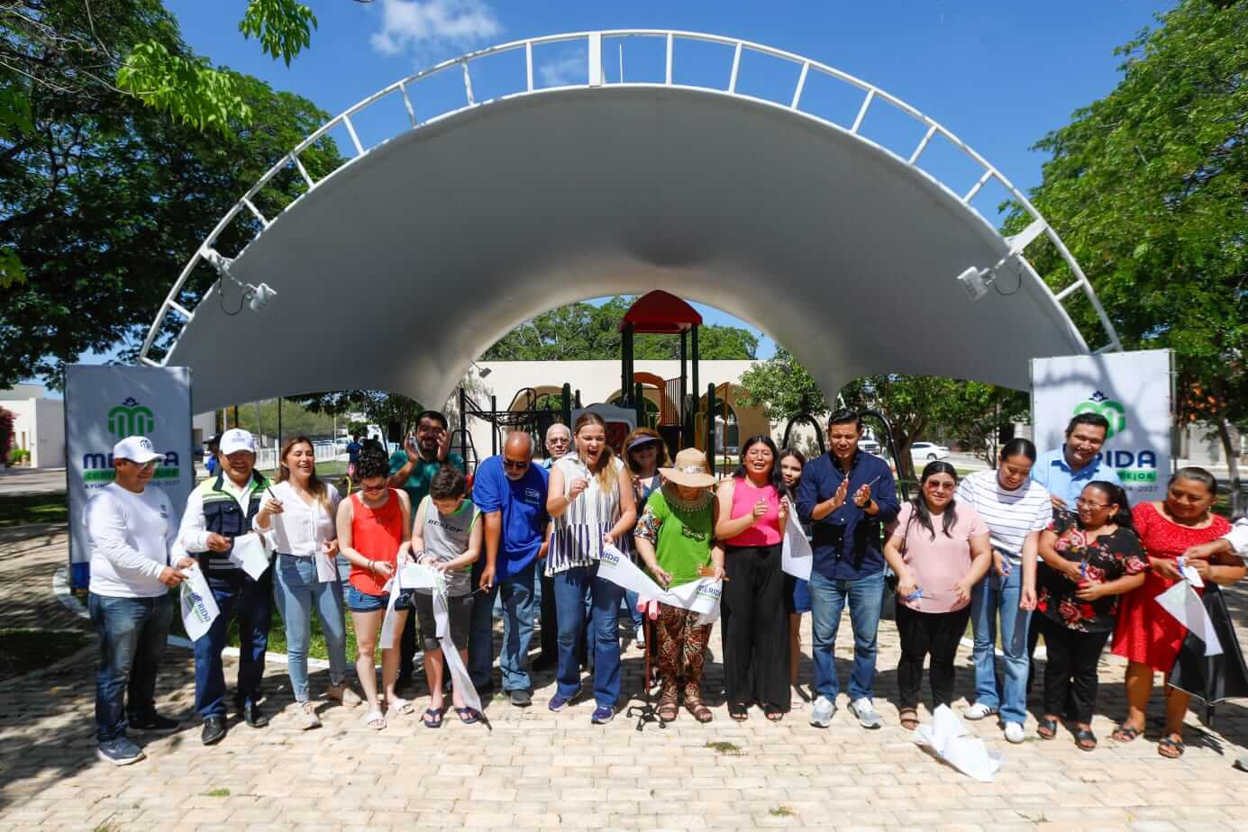 Villas La Hacienda recibe parque rehabilitado con áreas inclusivas y deportivas