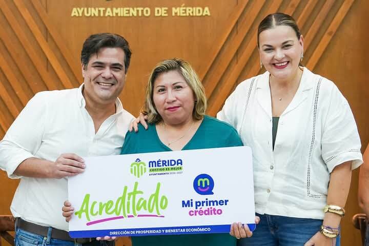 Oportunidades de desarrollo integran créditos y formación técnica en Mérida