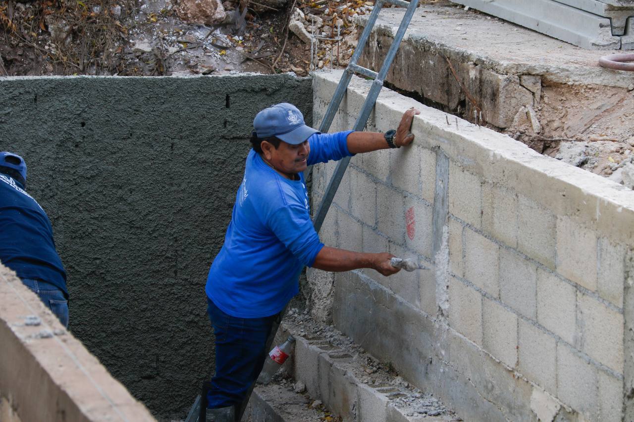 Limpieza en Mérida se refuerza ante lluvias con obras en el sur