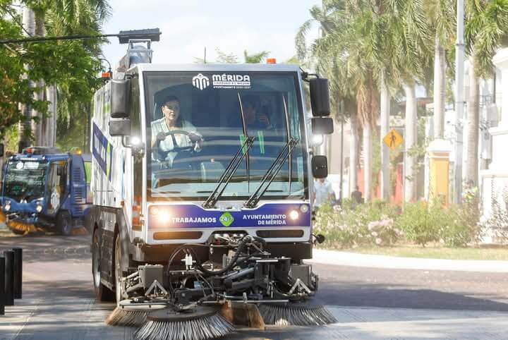 Programa de Limpieza Integral Mecanizada arranca con 14 barredoras activas