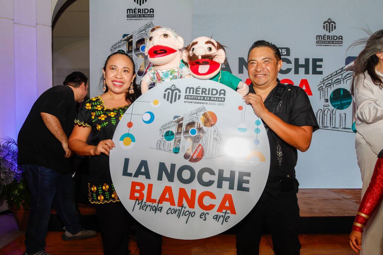 19 edición Noche Blanca reunirá a 816 artistas locales en Mérida