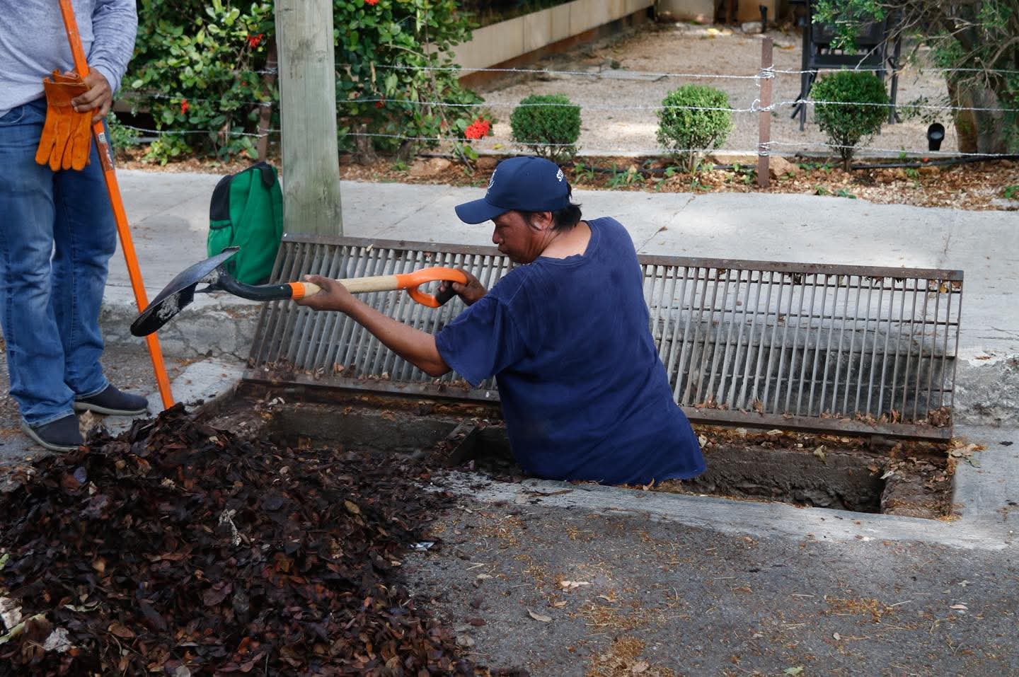 Limpieza de rejillas se refuerza ante temporada de lluvias en Mérida
