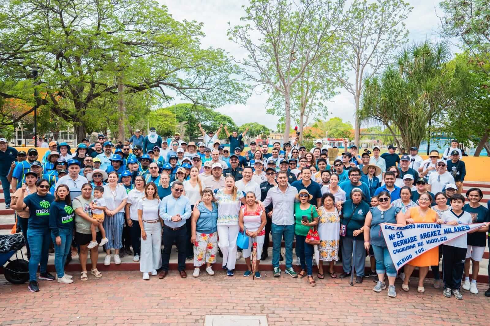 Quinto Mega Operativo de limpieza beneficia a 11 mil personas en Chuburná