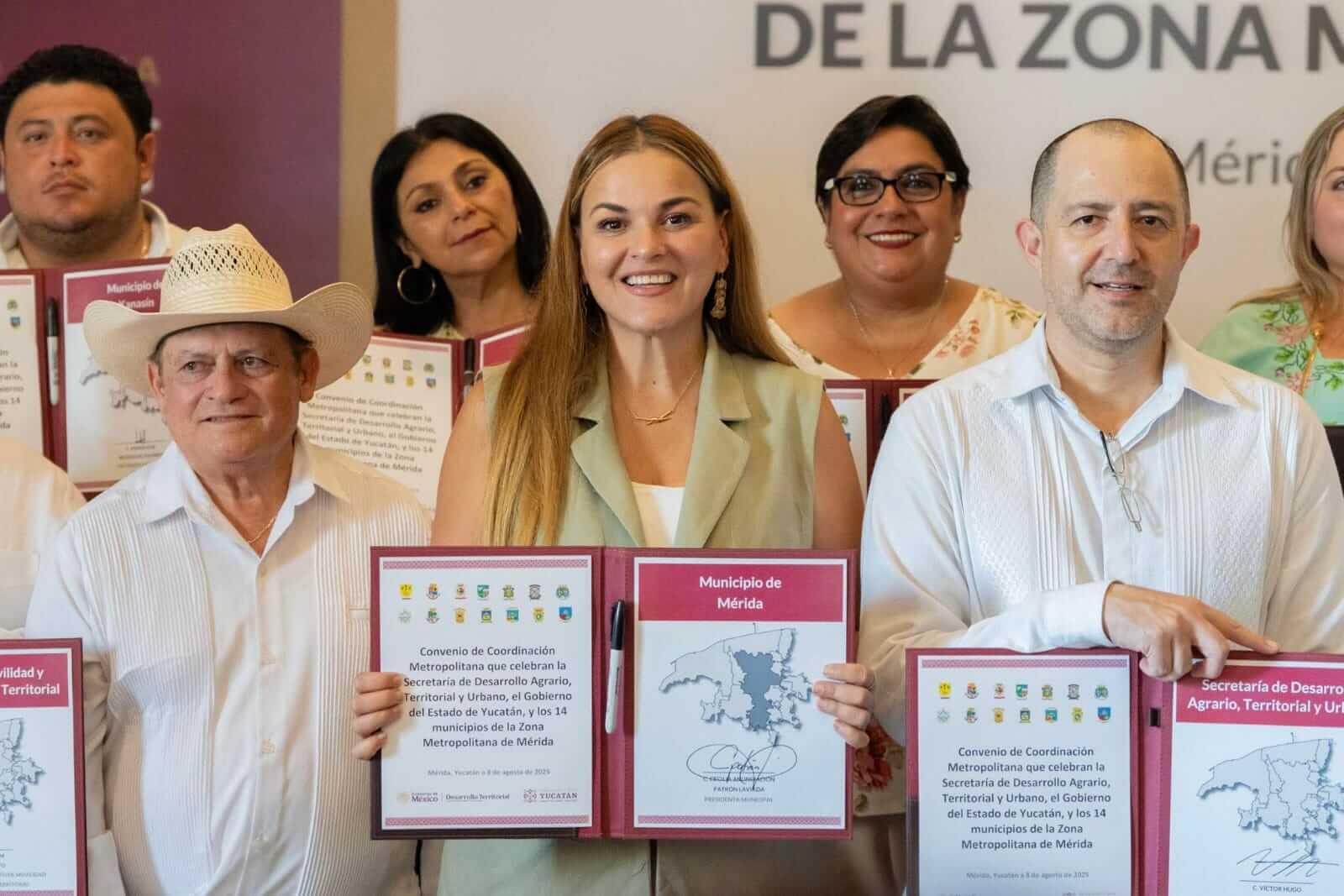 Convenio de Coordinación establece agenda común en Mérida y alrededores