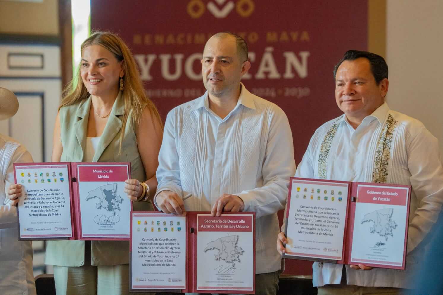 Convenio de Coordinación establece agenda común en Mérida y alrededores