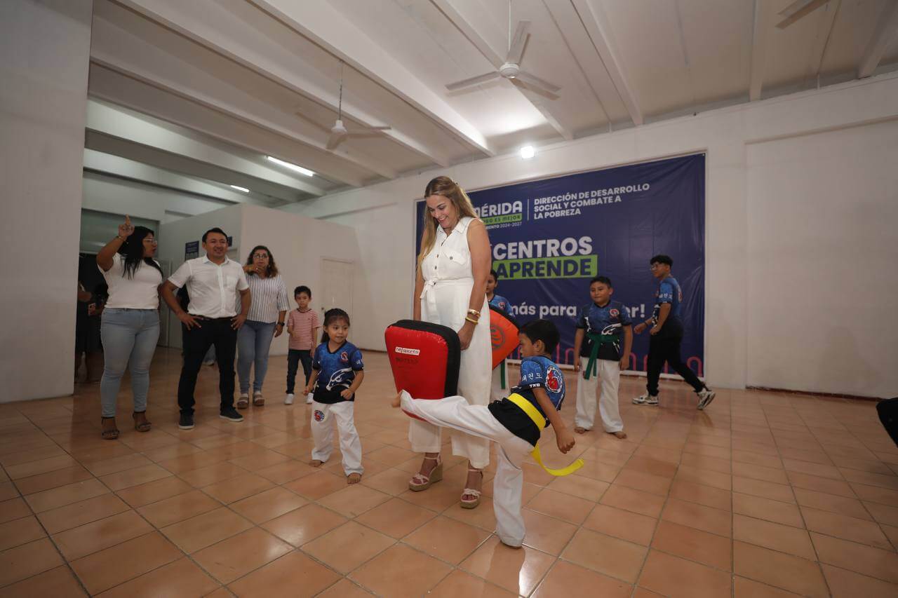 Primer Centro Aprende abre en Mérida con 60 espacios educativos