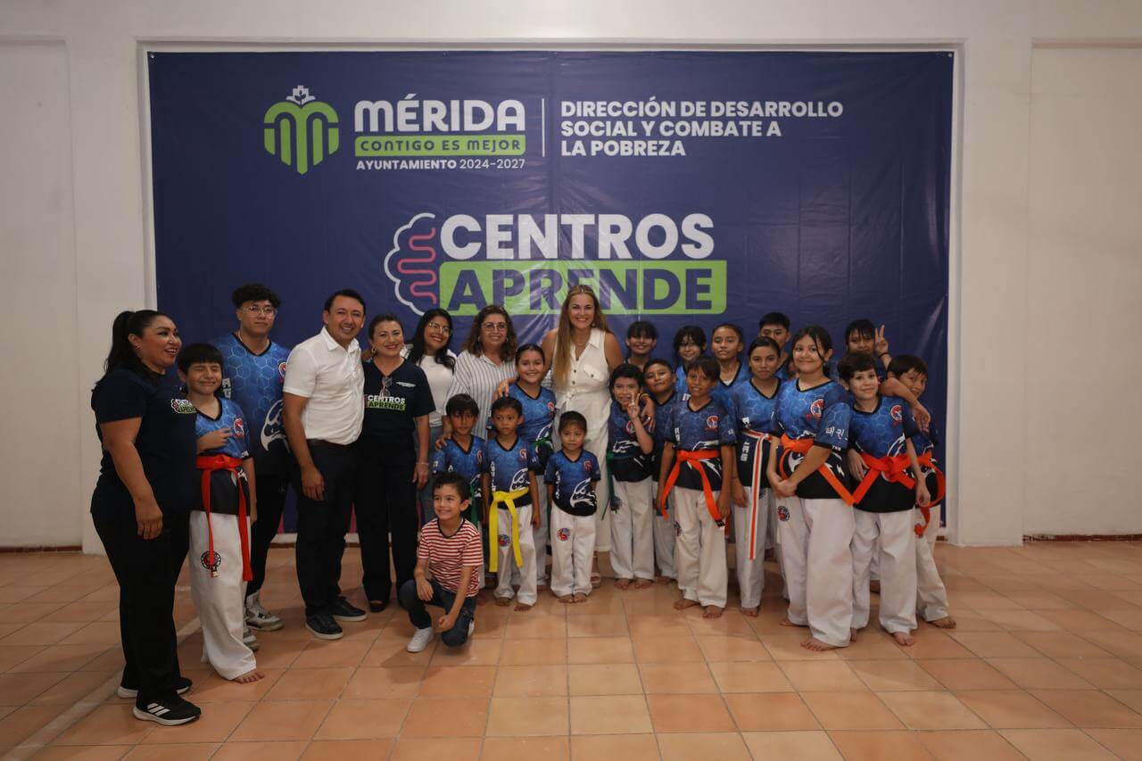 Primer Centro Aprende abre en Mérida con 60 espacios educativos