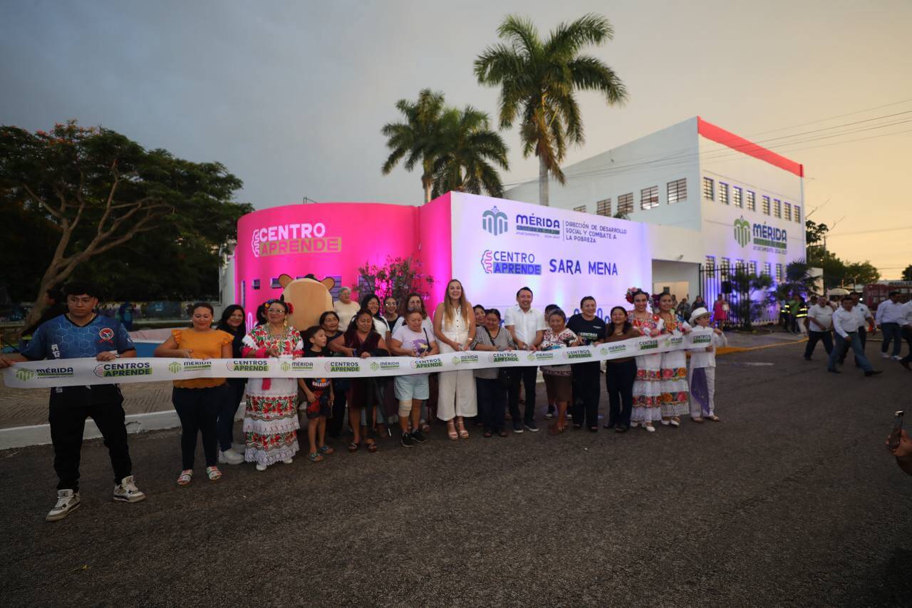 Primer Centro Aprende abre en Mérida con 60 espacios educativos