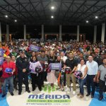 Programa Chambea Seguro entrega más de 500 cascos a repartidores en Mérida