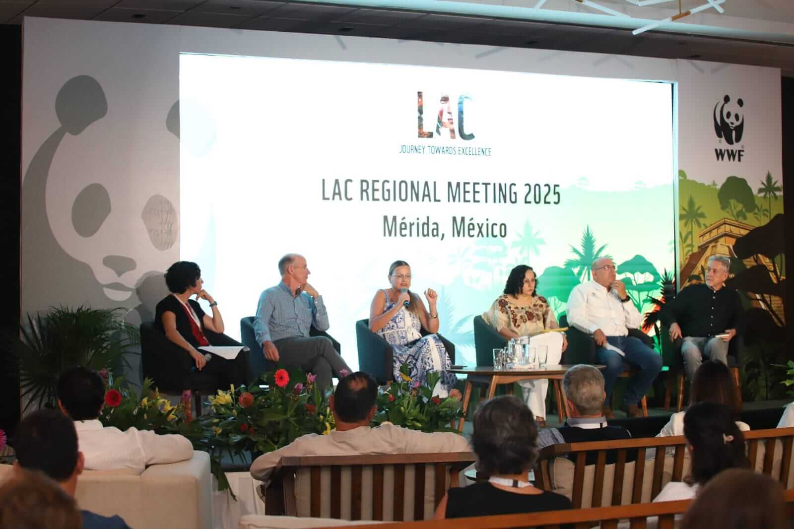 Protección ambiental en Mérida presenta Cecilia Patrón en encuentro internacional