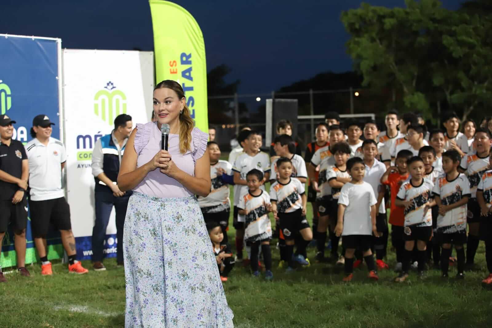Instalaciones deportivas en Yucalpetén fortalecen programa Diseña tu Ciudad