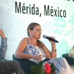 Protección ambiental en Mérida presenta Cecilia Patrón en encuentro internacional