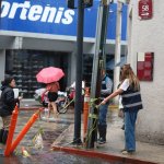Supervisión tras lluvias detecta encharcamientos y verifica desagüe en Mérida