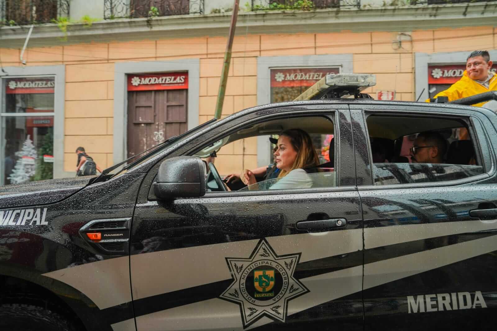 Supervisión tras lluvias detecta encharcamientos y verifica desagüe en Mérida
