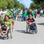 Rodada en Silla de Ruedas reúne a familias en Paseo de Montejo