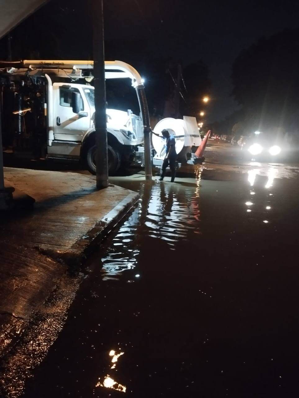 Operativo de supervisión atiende vialidades tras lluvias en Mérida