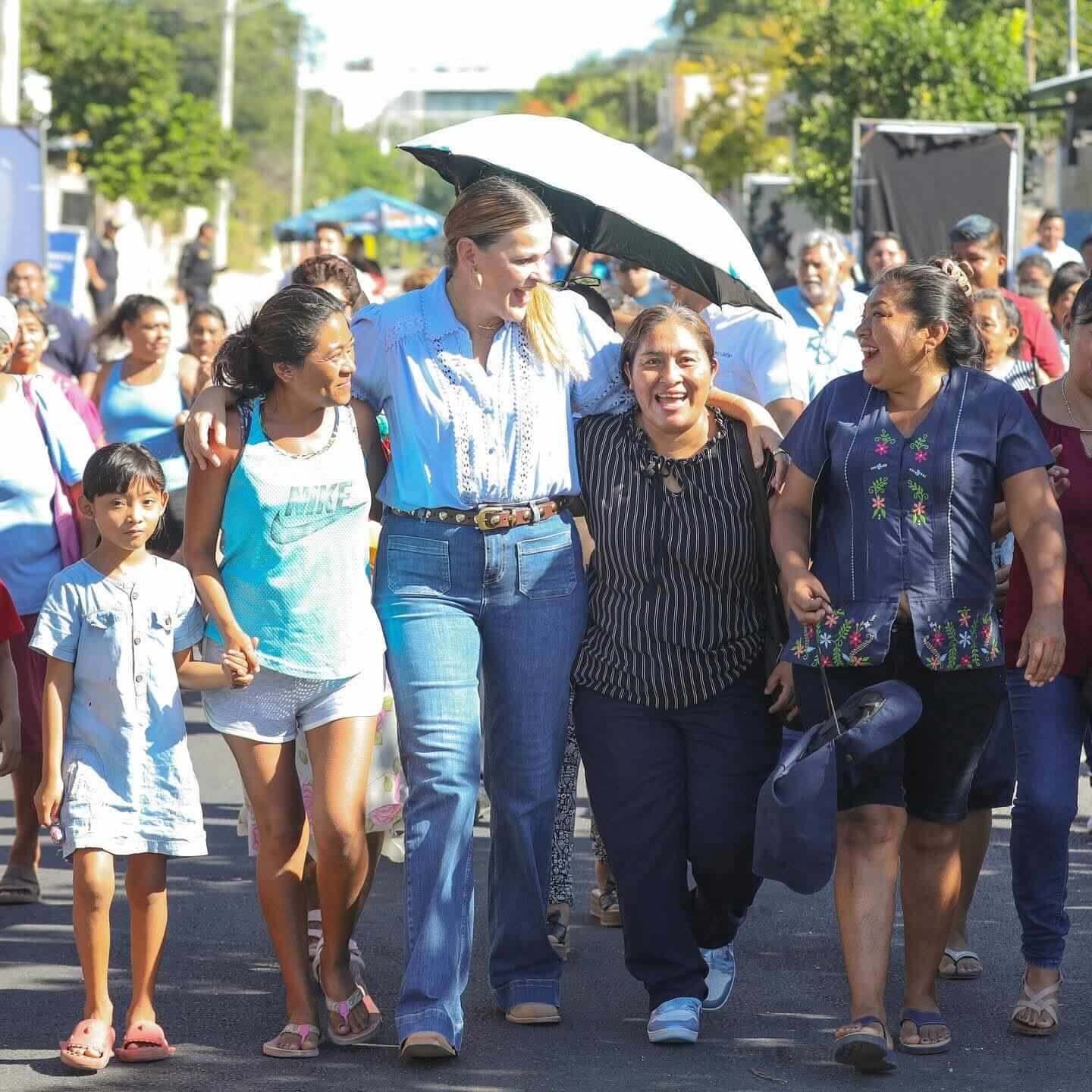 Entrega de calles nuevas beneficia a colonias del sur de Mérida
