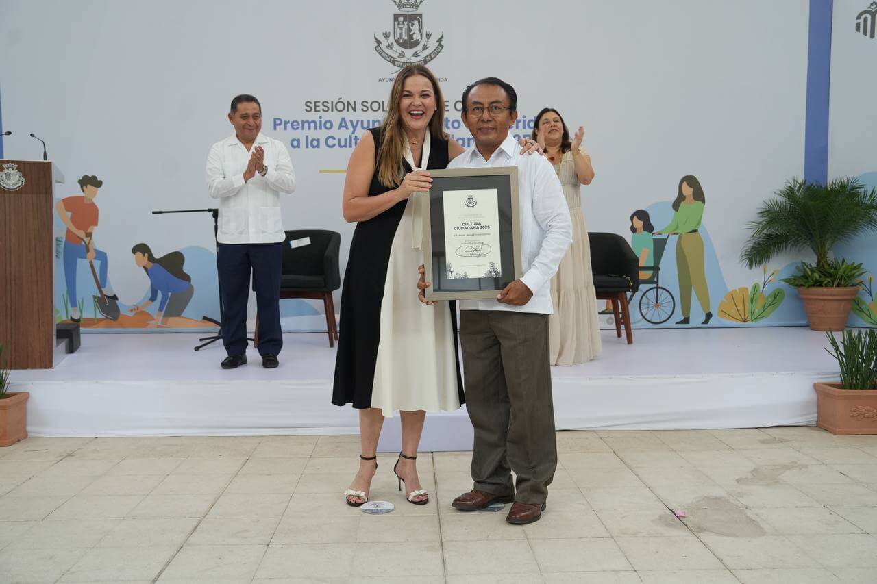 Premio Cultura Ciudadana 2025 reconoce a ocho actores sociales en Mérida