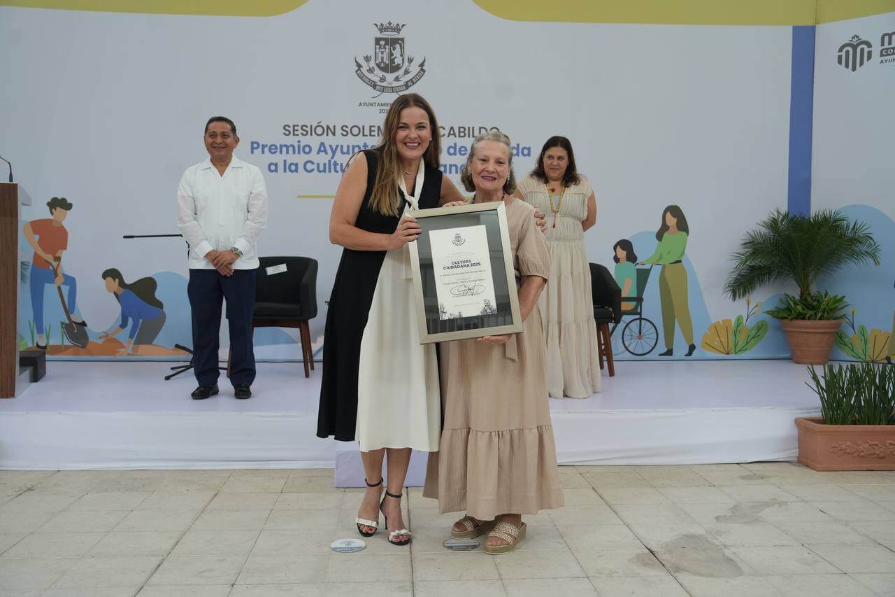 Premio Cultura Ciudadana 2025 reconoce a ocho actores sociales en Mérida