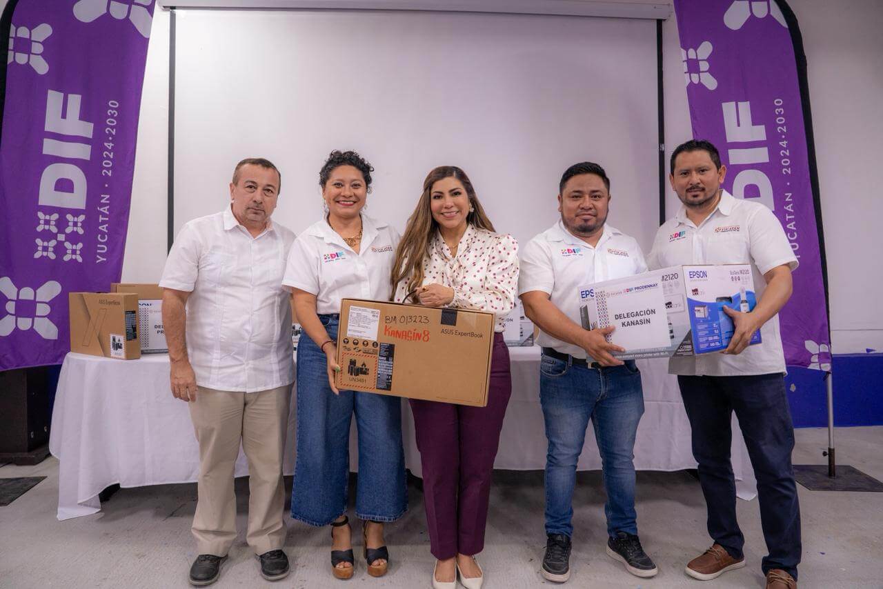 Entrega de equipamiento a Prodennay refuerza atención infantil en Yucatán