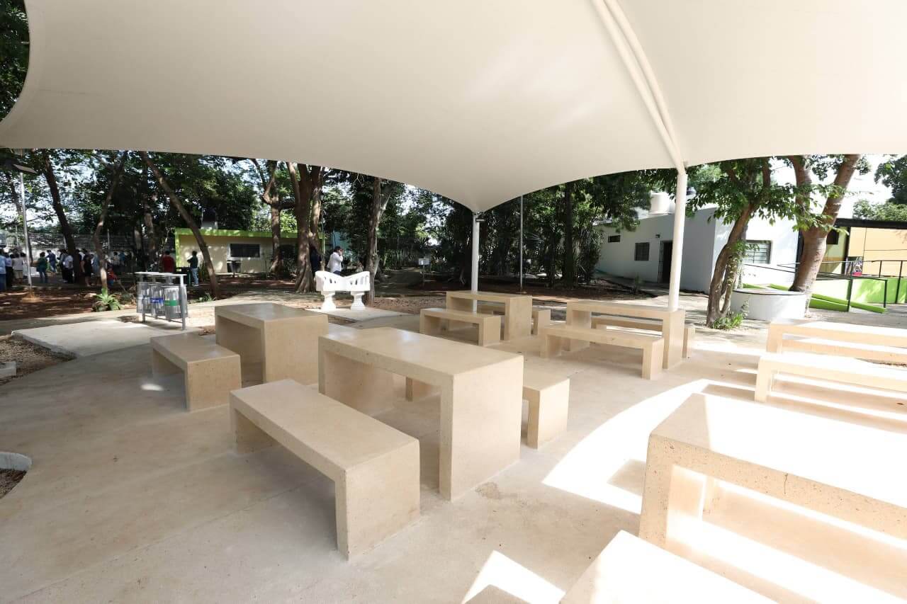 Centro municipal La Ceiba recibe rehabilitación para jóvenes con discapacidad en Mérida