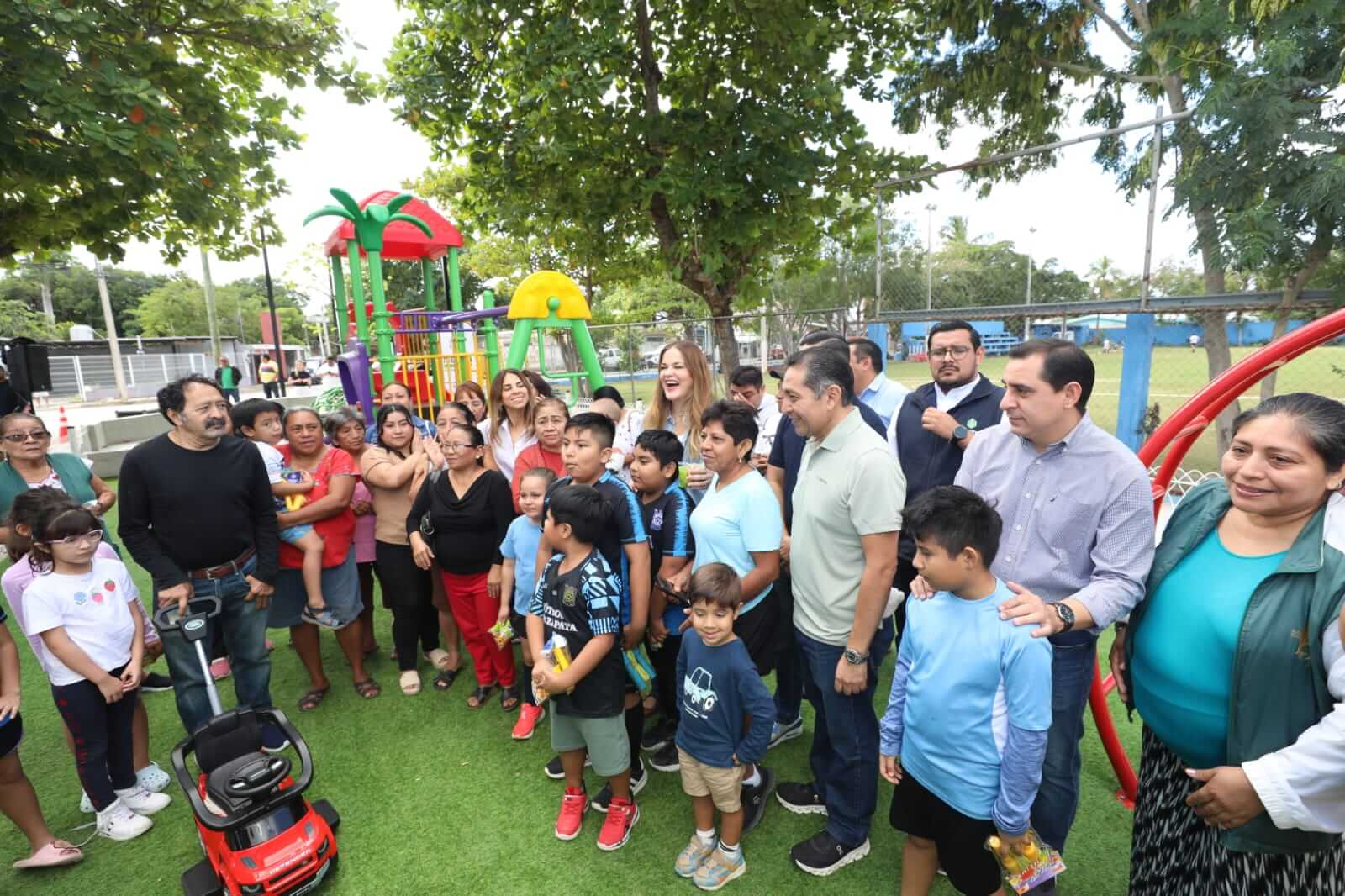 Espacios públicos seguros fortalecen parques en colonias y comisarías de Mérida