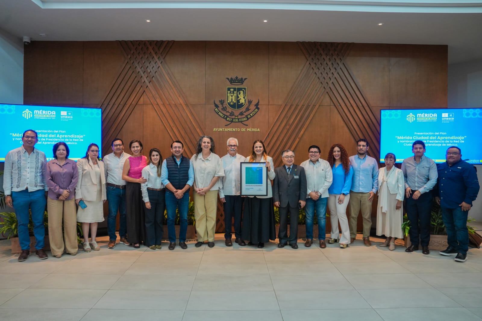 Red de Ciudades del Aprendizaje reconoce liderazgo educativo de Mérida