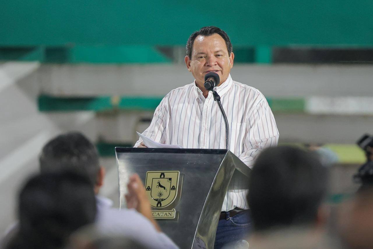 Obras en Telchac Pueblo amplían uso nocturno del campo Independencia