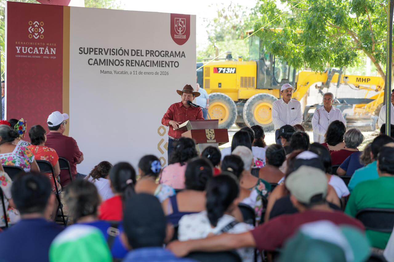 Caminos Renacimiento en Mama facilitan traslado agrícola y apoyos productivos